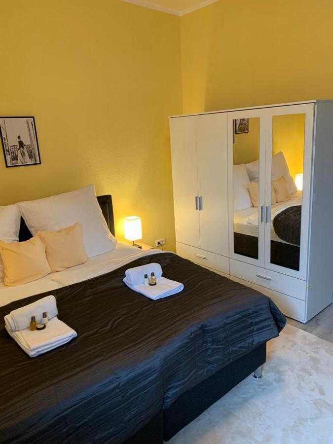 Ferienwohnung Zentral 72qm Style Küche Boxspringbett 1 Parkplatz Osnabrück Exterior foto