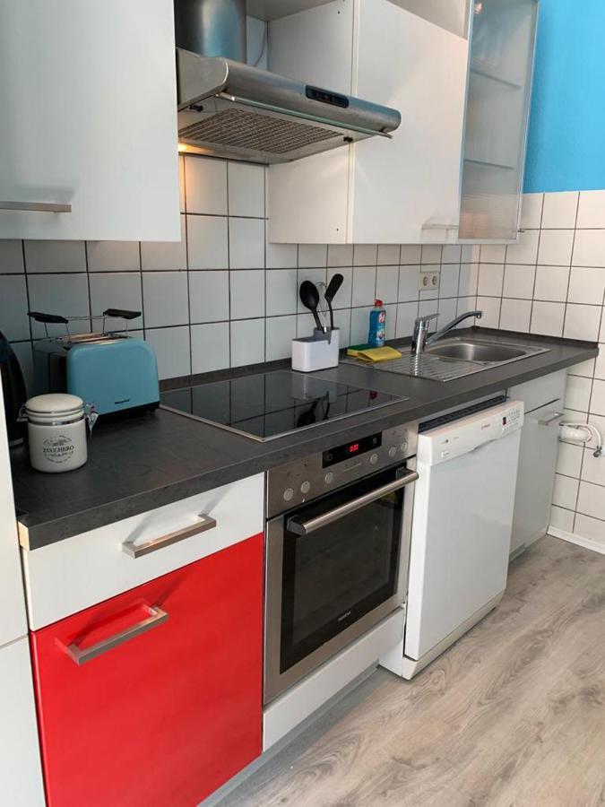 Ferienwohnung Zentral 72qm Style Küche Boxspringbett 1 Parkplatz Osnabrück Exterior foto